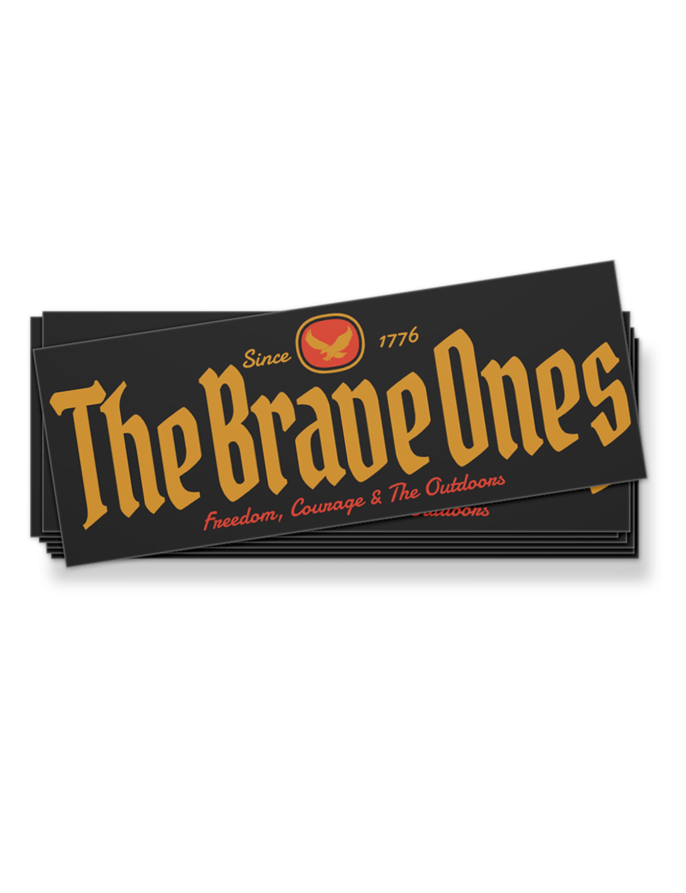 The Brave Ones bumper sticker