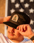 Liberty or Death Black Camo Hat II