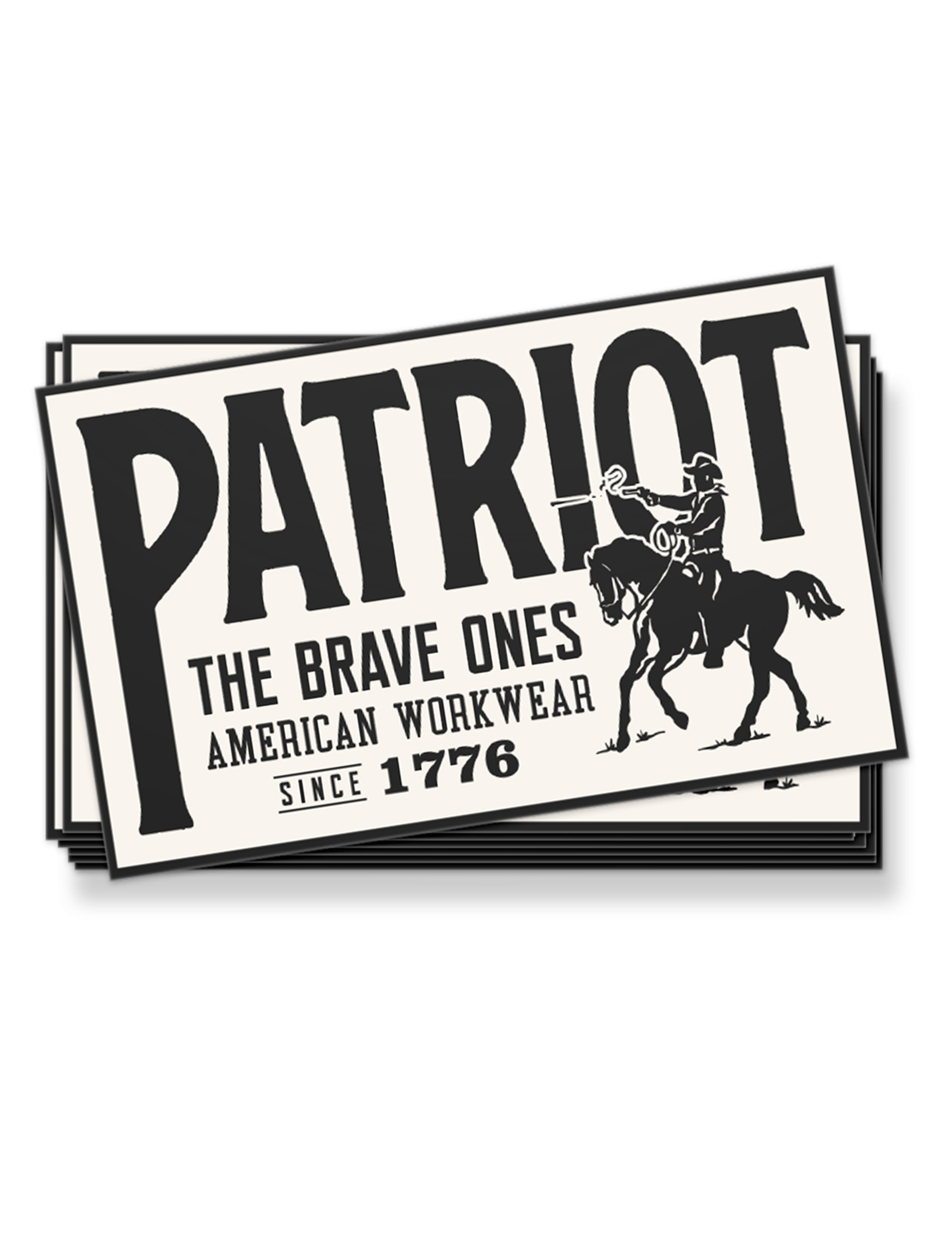Patriot on the Range sticker