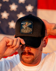 Patriot Rattle Snake Trucker Hat